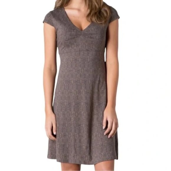 Toad & Co Rosemarie Dress Small Cocoa Quito - Picture 2 of 7